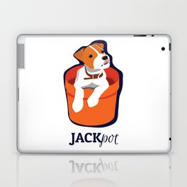 "Jackpot: Jack RussellTerrier Pop Art Puppy Laptop & iPad Skin