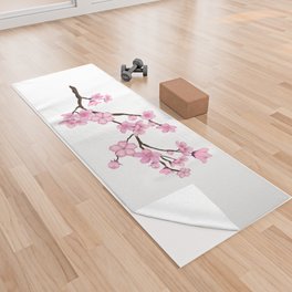 Cherry Blossom  Yoga Towel