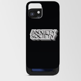 Anxiety Society iPhone Card Case