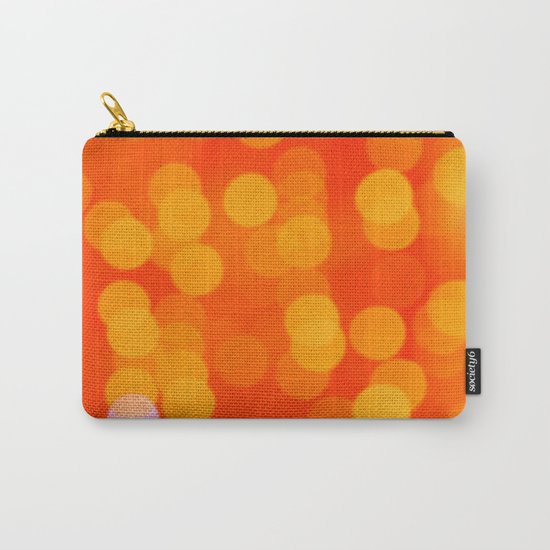 Orange Disco Fever Carry-All Pouch