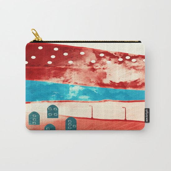 Red landscape Carry-All Pouch