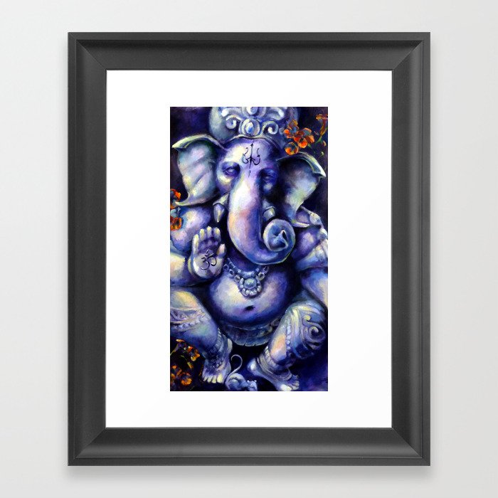 Ganesh Framed Art Print