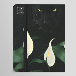 Spring Panther-Lily iPad Folio Case