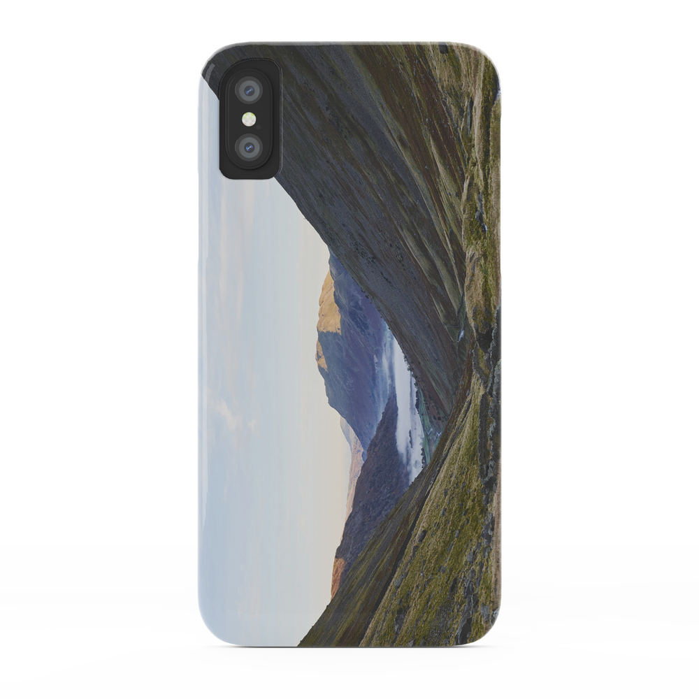 Fog Formed In The Valley At Sunrise. Kirkstone Pass, Cumbria, Uk. Phone Case by liamgrantfoto