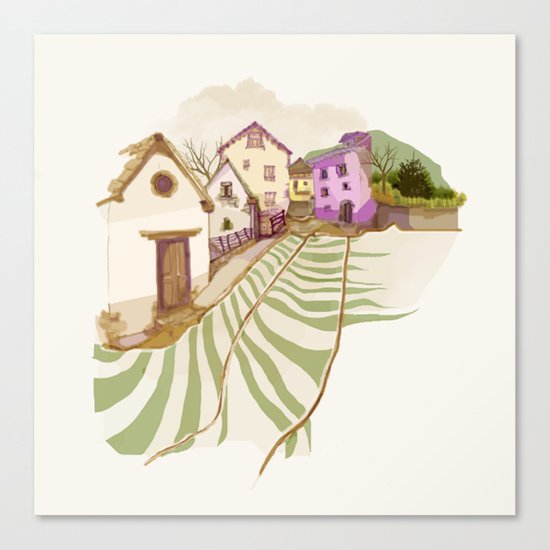 village Canvas Print