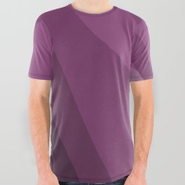 Purple valley All Over Graphic Tee