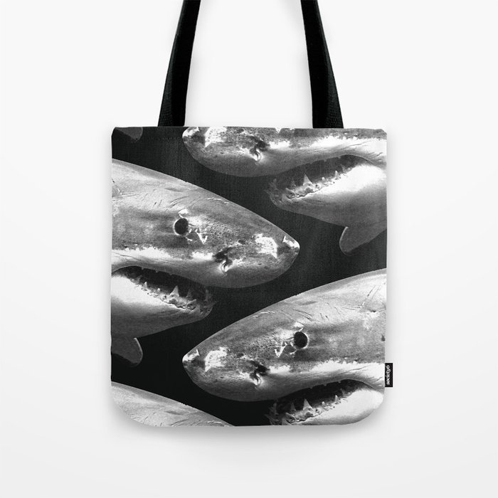 Shark pattern Tote Bag