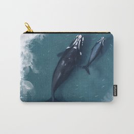 whales Carry-All Pouch