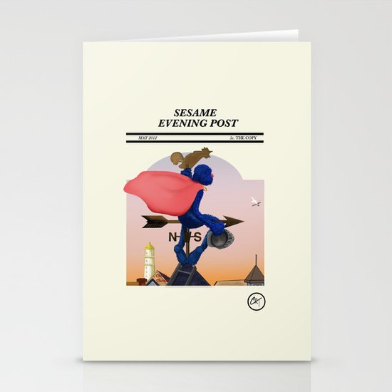 I am the morning Stationery Cards
