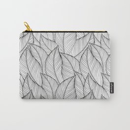 Minimalistic foliage Carry-All Pouch
