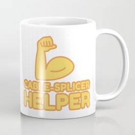 CABLE-SPLICER HELPER - funny job gift Coffee Mug