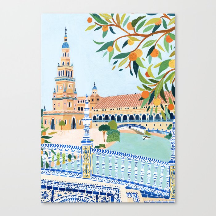 Seville Canvas Print