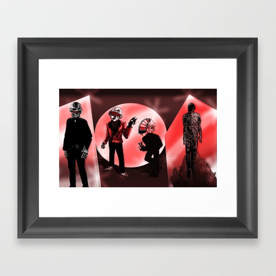 "Random Access Memories" by the CoS Art Dept Framed Art Print