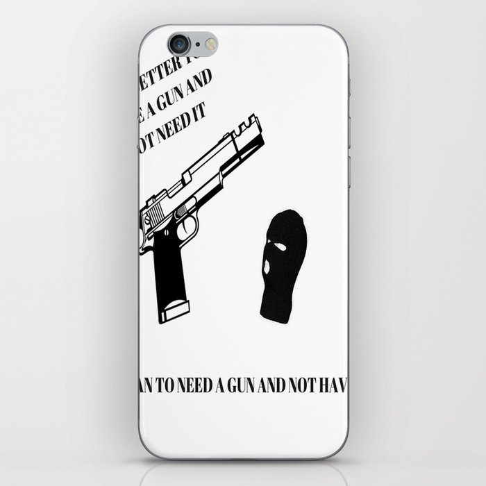 Guns or Nah iPhone Skin