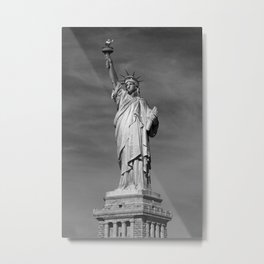 Lady Liberty Metal Print