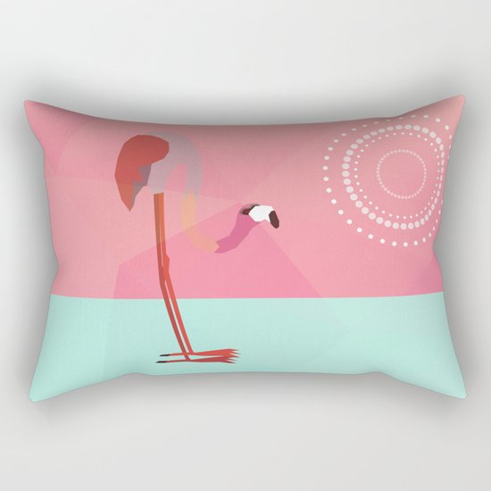 flamingo Rectangular Pillow