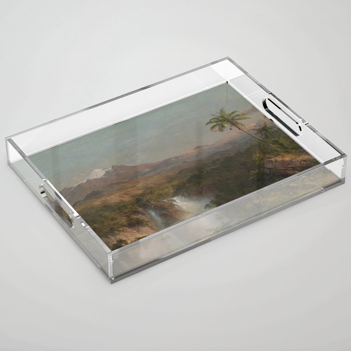View of Cotopaxi, 1857 Acrylic Tray