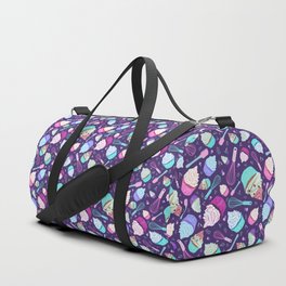Whatever Frosts Your Cupcake Pattern Duffle Bag