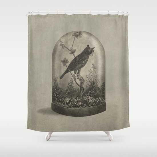 The Curiosity Shower Curtain
