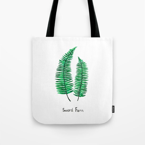 sword fern Tote Bag