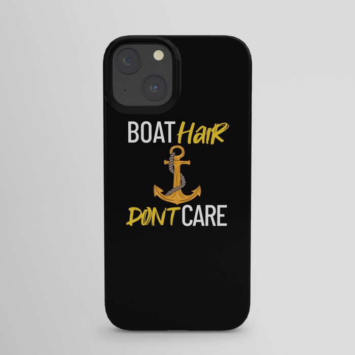 Sailing Boat Quotes Ship Knots Yacht Beginner iPhone Case
