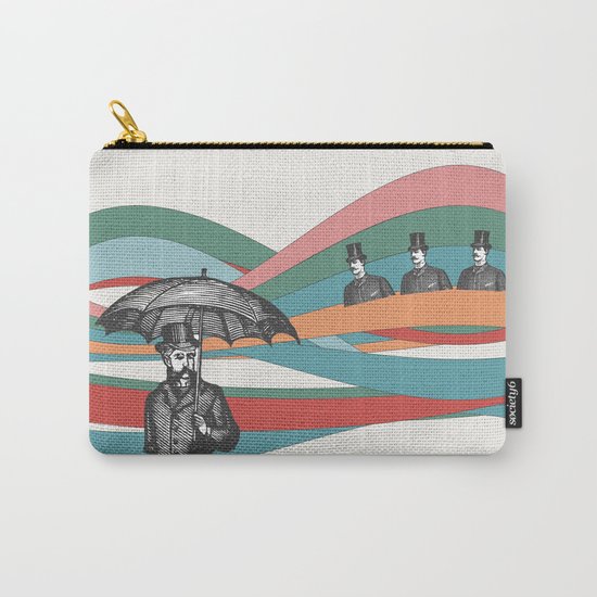 Riding the Waves Carry-All Pouch