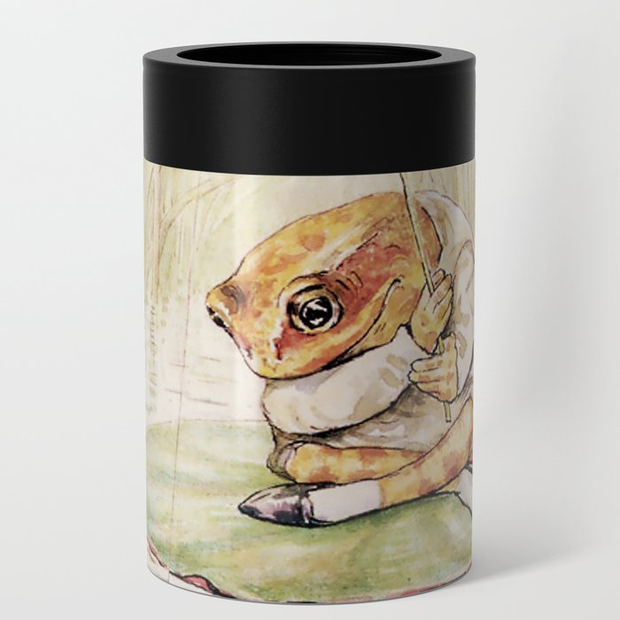 “Jeremy Fisher on a Lilypad” by Beatrix Potter Can Cooler