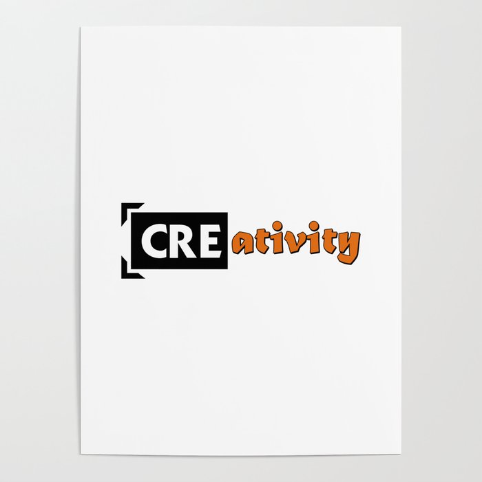 Creativity artwork  Poster