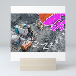 Nap Zone Mini Art Print