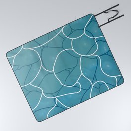 Water Pattern Picnic Blanket