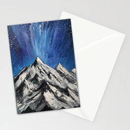 Painted Mountains Stationery Cards
