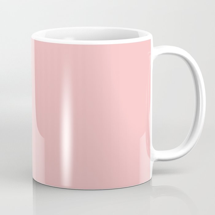 Solid Powder Pink Color Coffee Mug