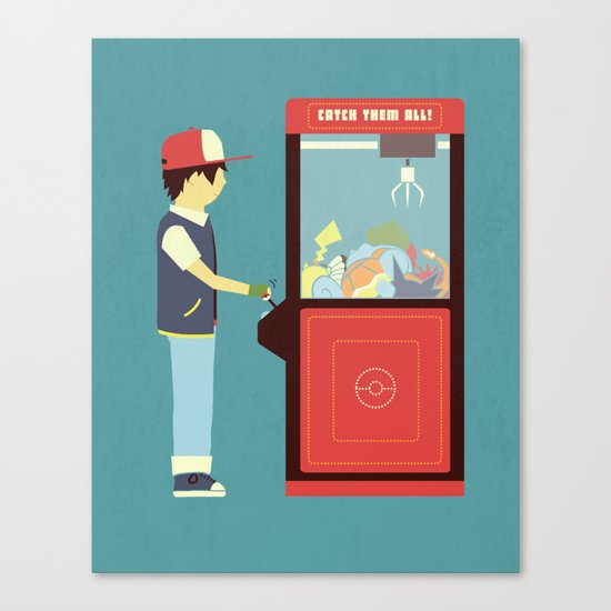 Claw Machine Canvas Print