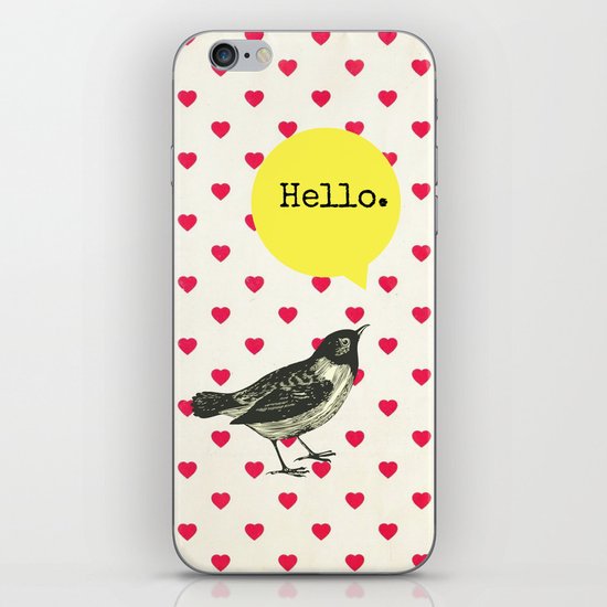 Hello iPhone Skin