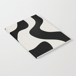 Black and white streams Notebook