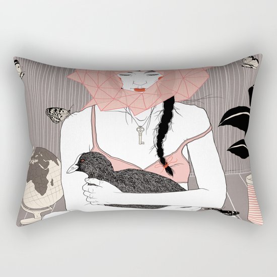 Fly away Rectangular Pillow