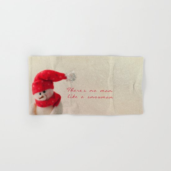 Mr Snowman (He's back) Hand & Bath Towel