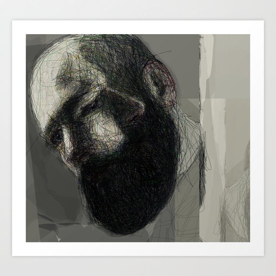 Self Portrait at 33 #2 Art Print
