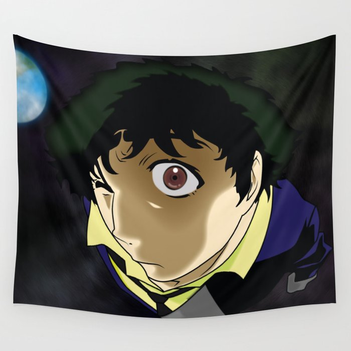Cowboy Bebop Spike in Space Wall Tapestry