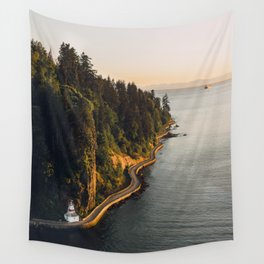 A Curvy Park - Vancouver, British Columbia, Canada Wall Tapestry