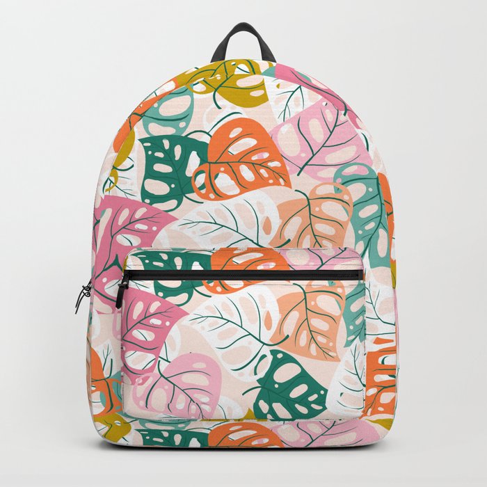 Monstera online leaf backpack