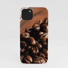 Morning roast, coffee beans iPhone Case