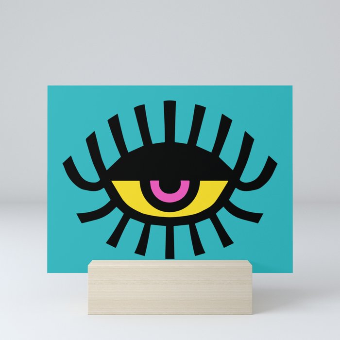 Girly Eye Mini Art Print