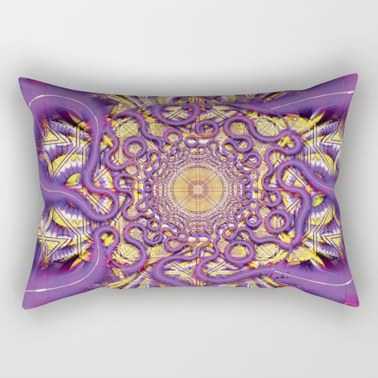 Ethereal Language Rectangular Pillow