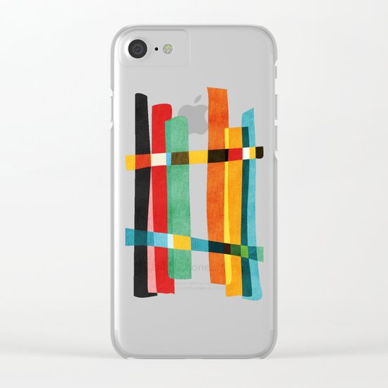 Broken Fences Clear iPhone Case