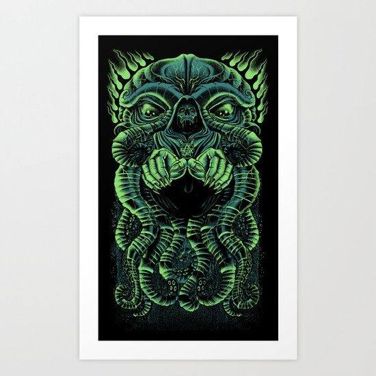 The Cultist Art Print