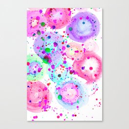Blowed Bubbles Canvas Print