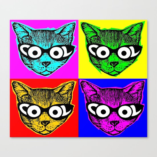 Cool Cat Canvas Print