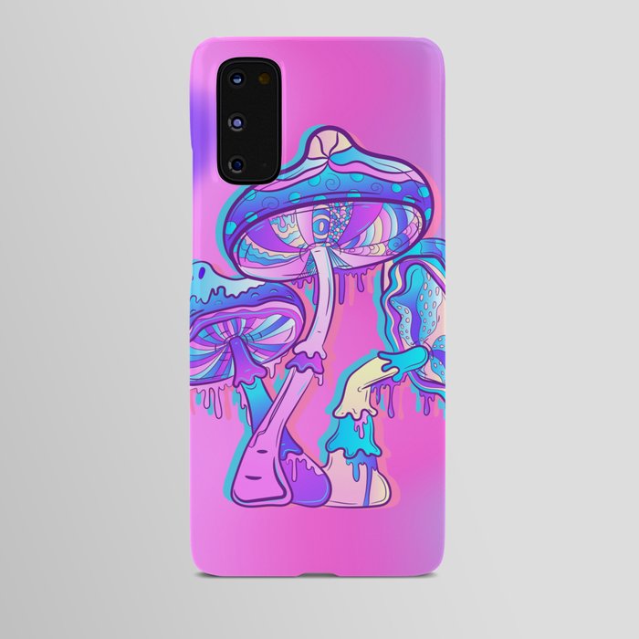 Psychedelic Mushroom Aesthetic Android Case