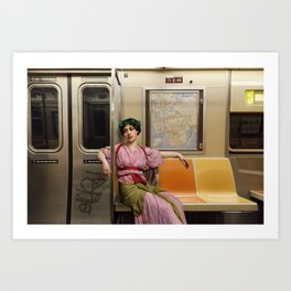 Ladies Who Commute III Art Print